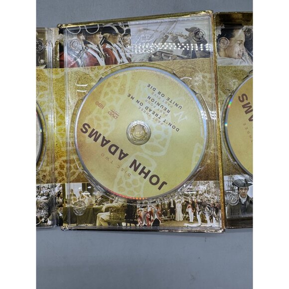 John Adams HBO Miniseries DVD Box 3 disk Set English READ - Picture 6 of 9